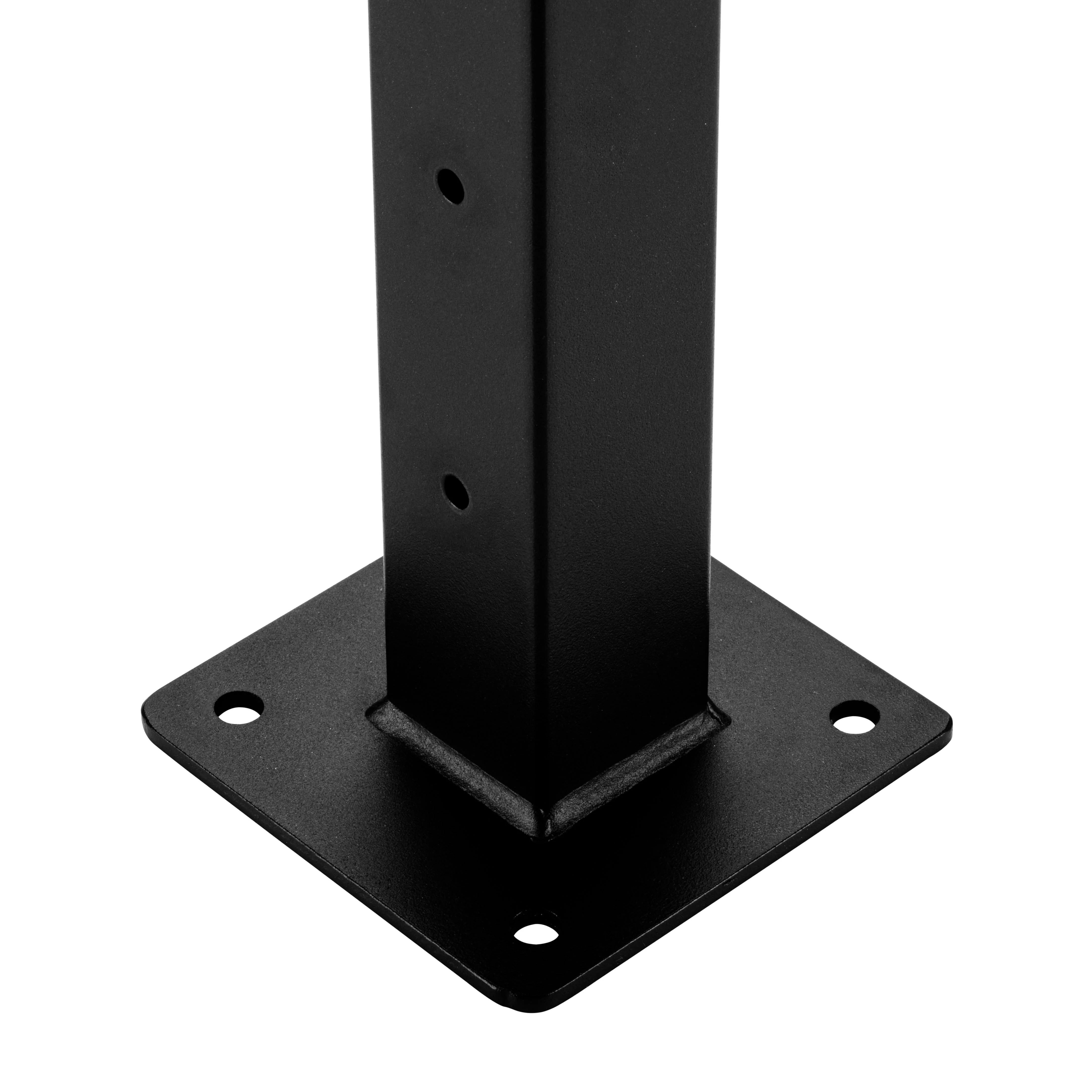 10 ft. Deck Cable Railing, 36 in. Base Mount, Black , Stainless - Image 3