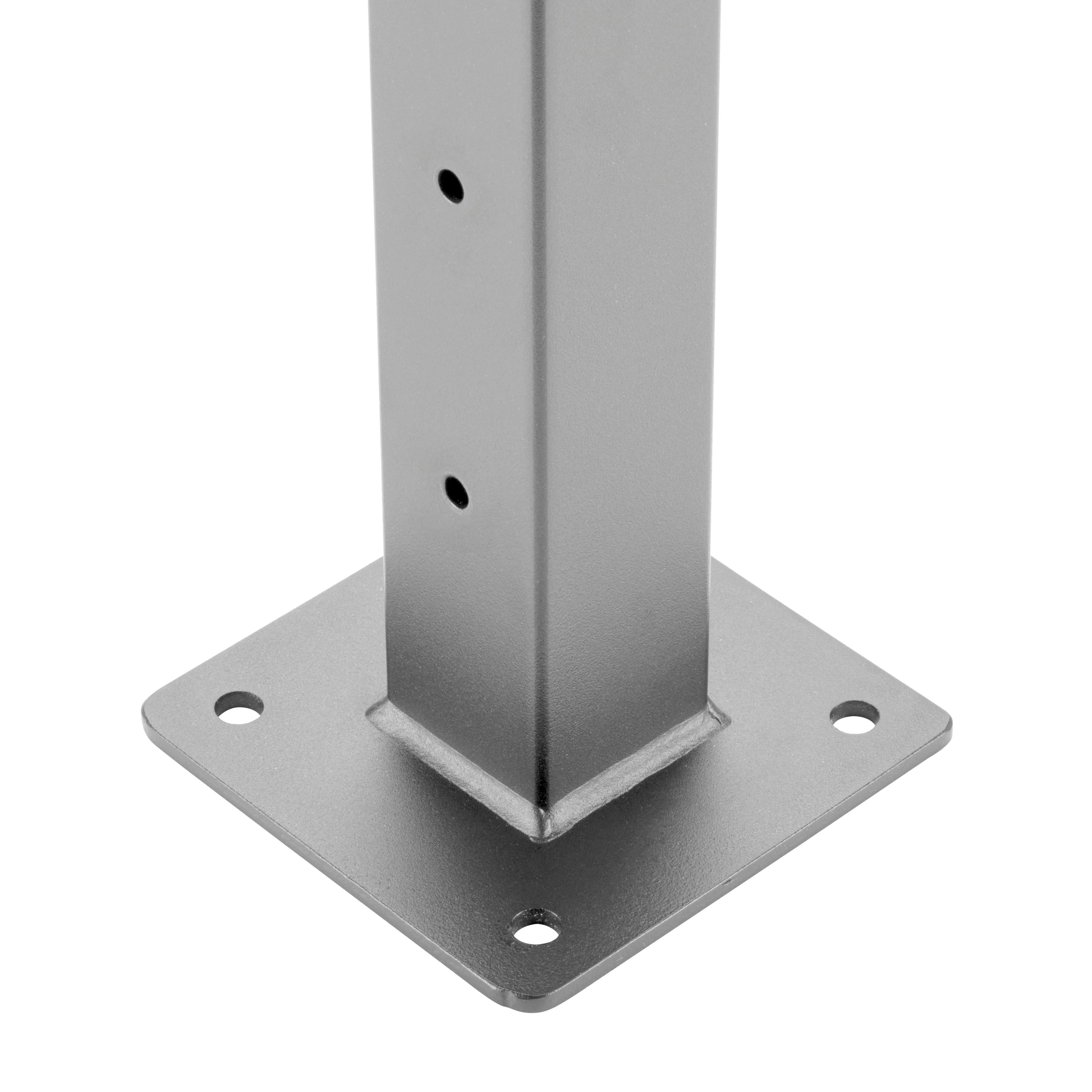 10 ft. Deck Cable Railing, 36 in. Base Mount, Grey , Stainless - Image 3