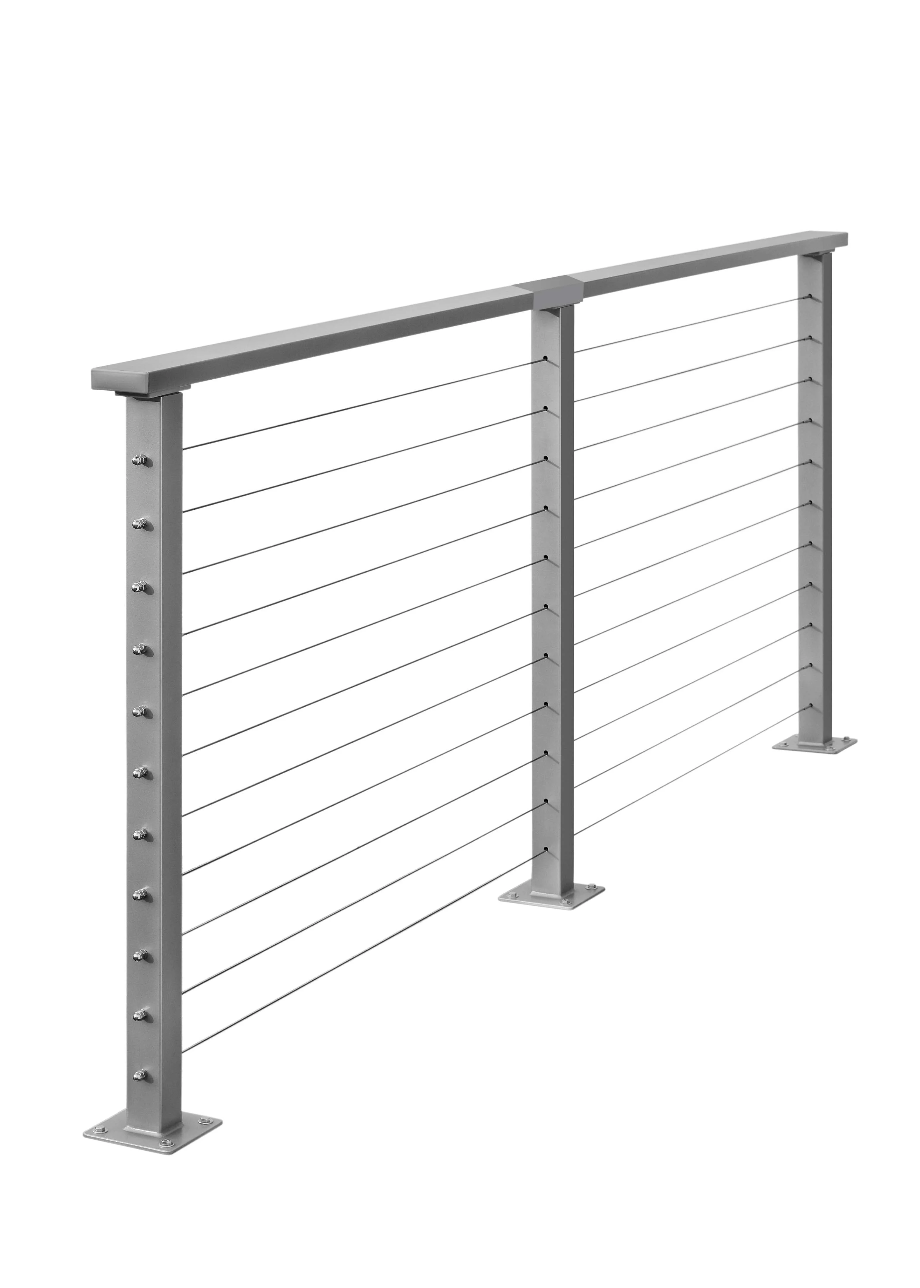 12 ft. Deck Cable Railing, Grey , Stainless - Image 2