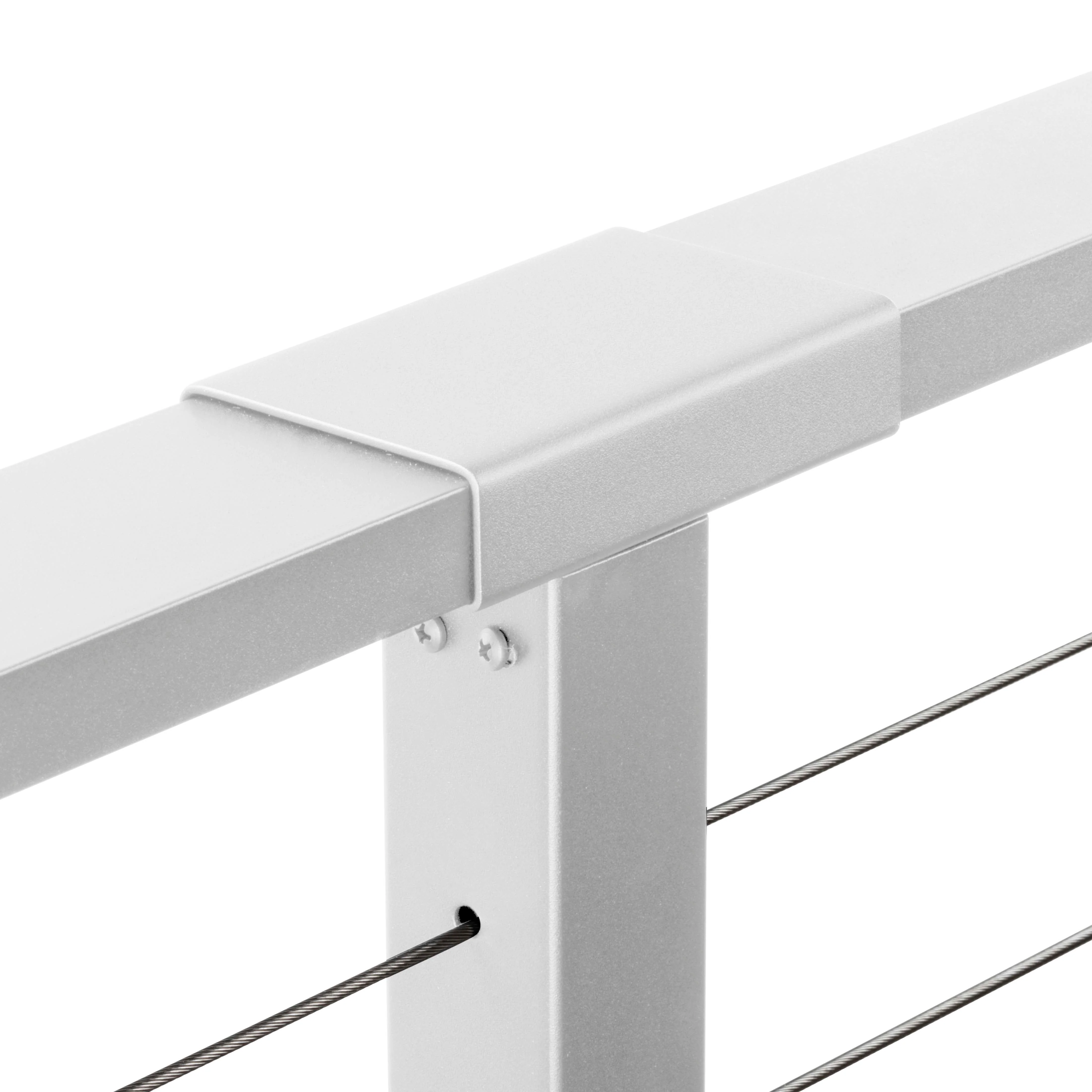 1"X3", Straight sleeve, White - Image 2
