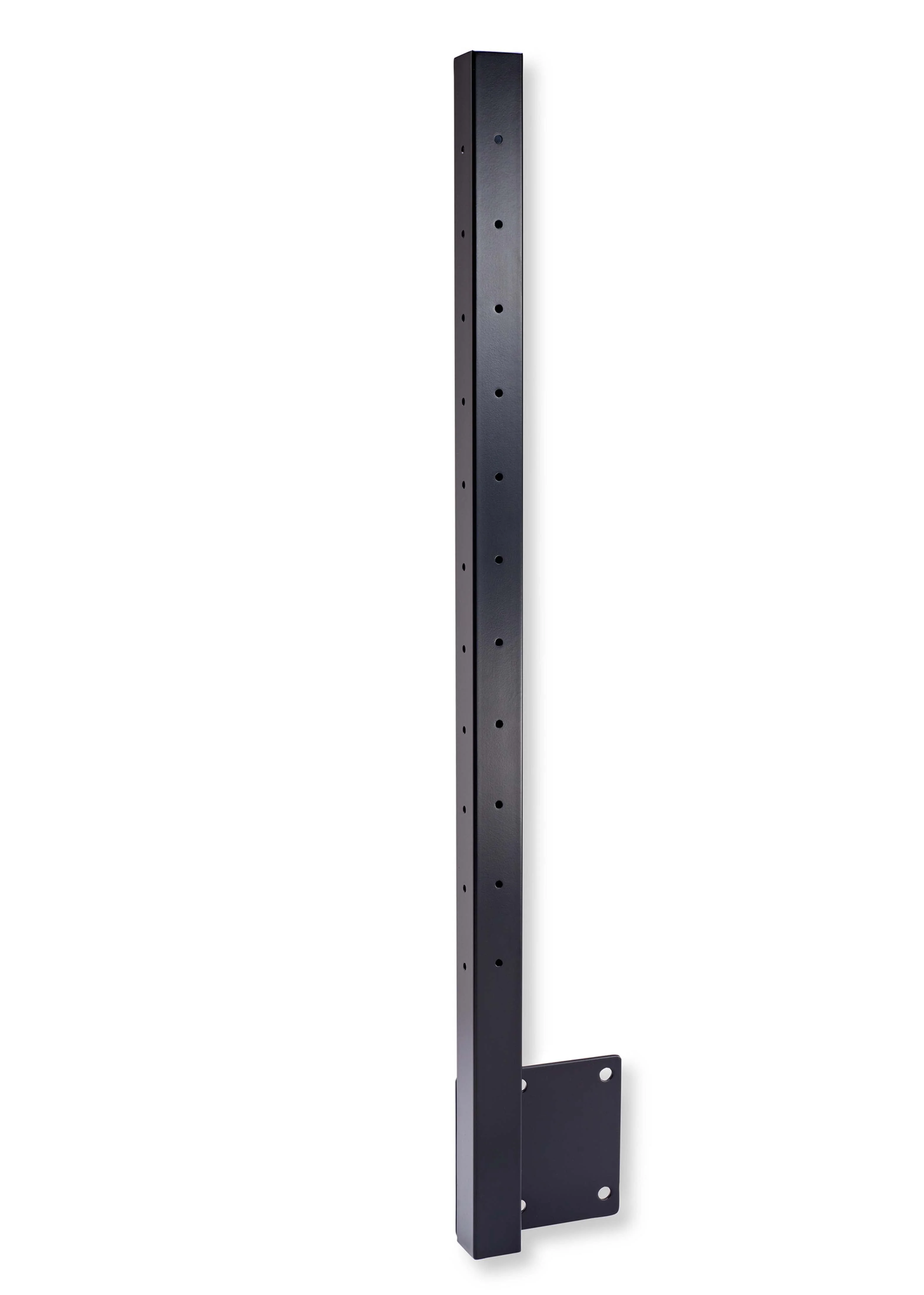 36", Fascia Mount, Corner, Stainless Post, White - Image 2