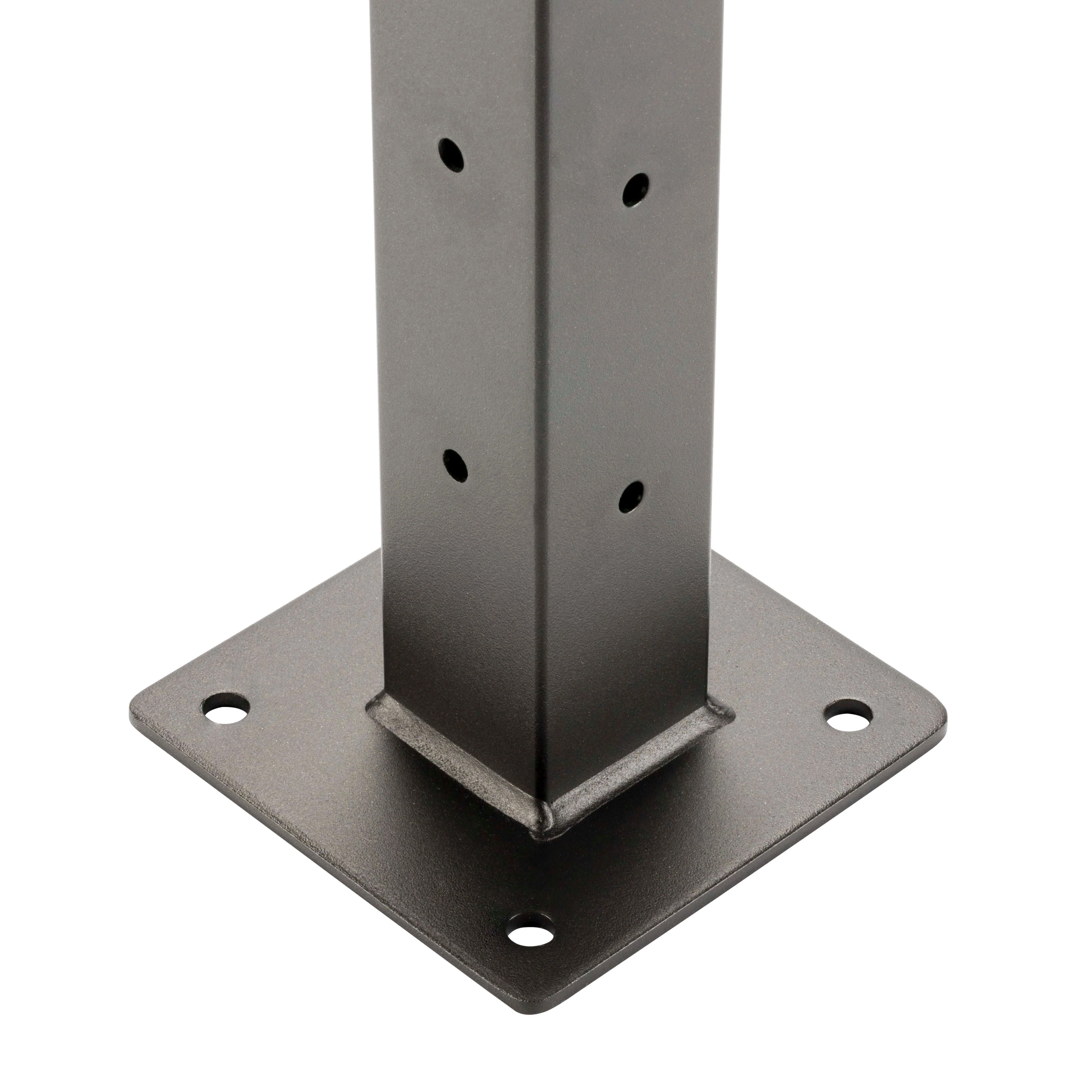 42", Base Mount, Corner, Zinc Post, Bronze - Image 2