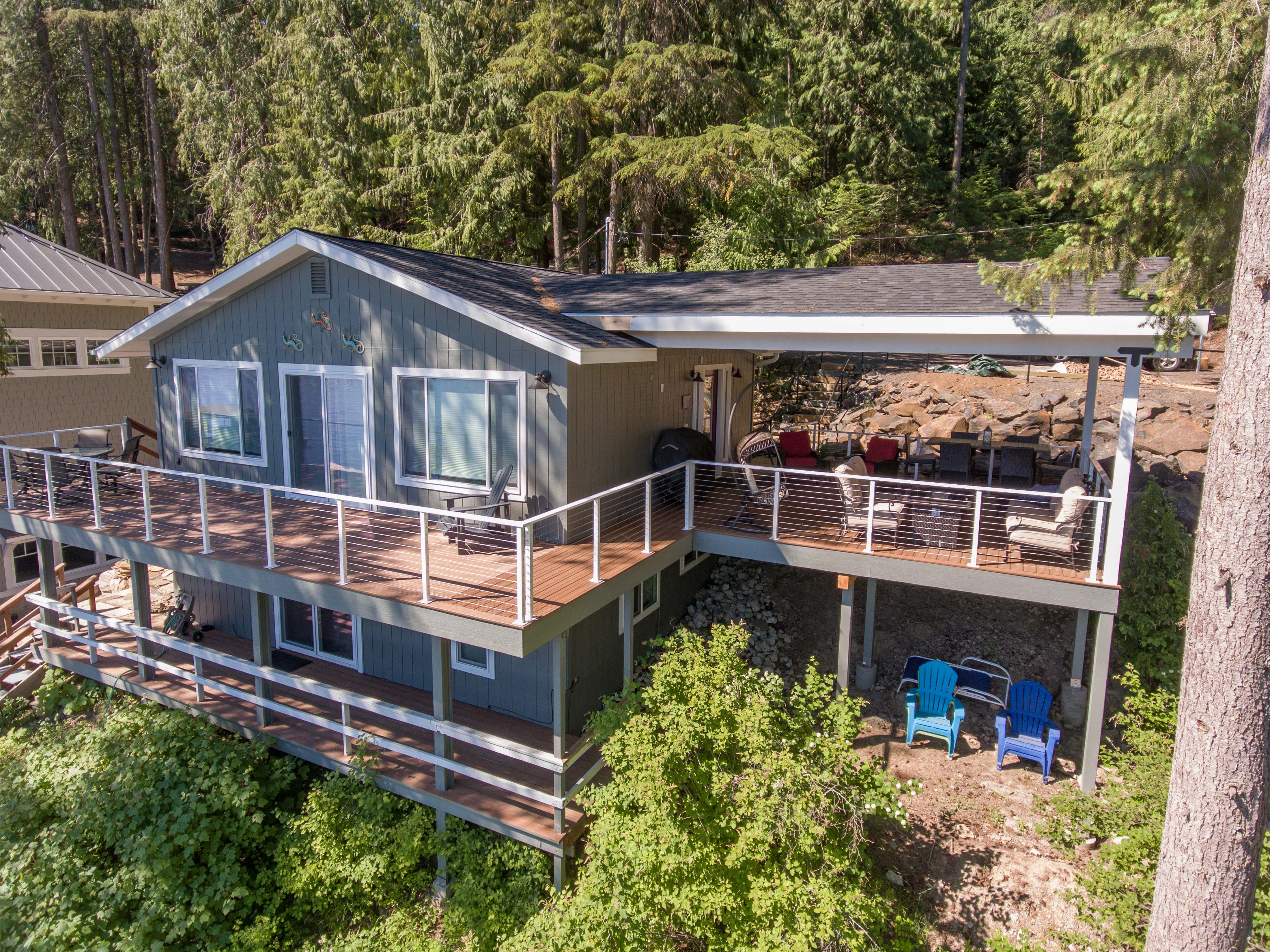 62 ft. Deck Cable Railing, 42 in. Base Mount, Black , Stainless - Image 10