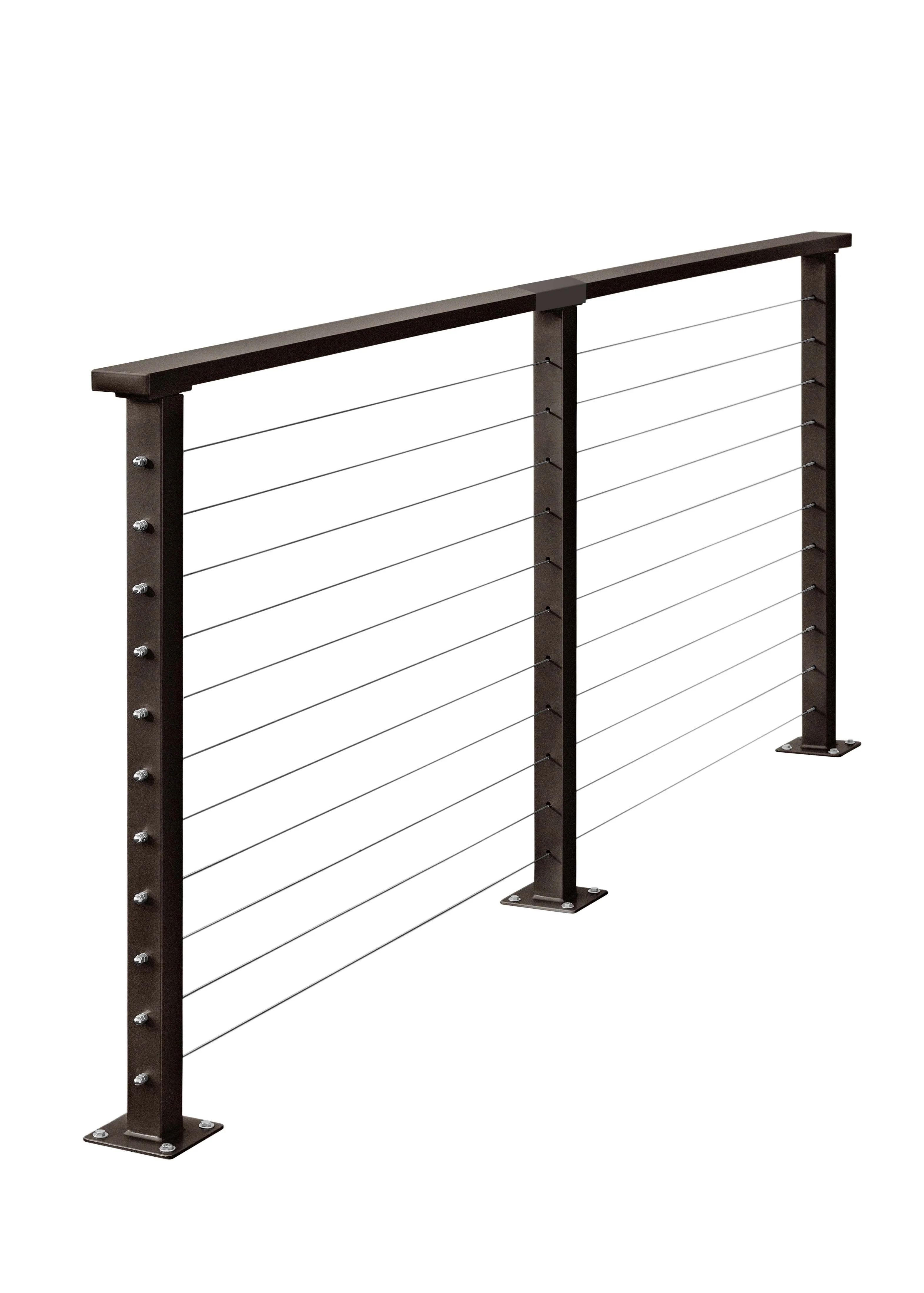 9 ft. Deck Cable Railing, Bronze - Image 2